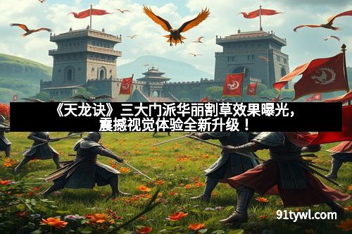 《天龙诀》三大门派华丽割草效果曝光，震撼视觉体验全新升级！